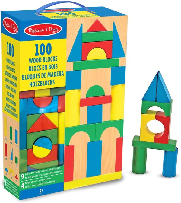 Melissa and Doug Puidust klotsid