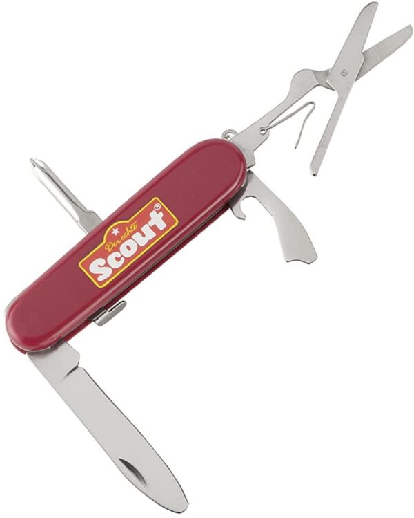 SCOUT robuust snijmes voor kinderen met tas, ideaal outdoor SCOUT robuust snijmes voor kinderen met tas, ideaal outdoor