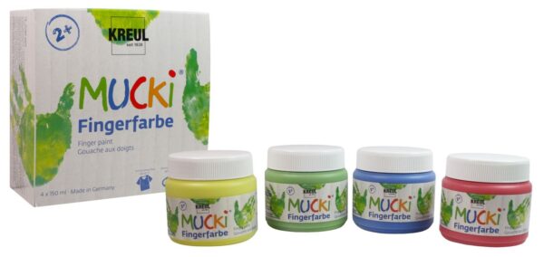 Kreul Mucki Näpuvärvid 4x150ml