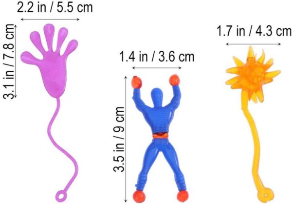 Toyvian Kids Kleepuvad ja venivad mänguasjad 30tk - Image 2