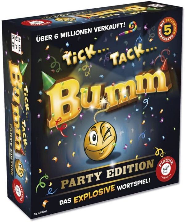 Piatnik Tick..Tack..Bumm saksakeelne 