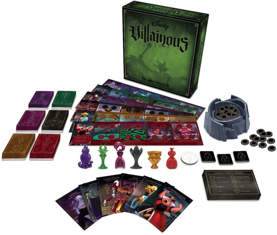 Ravensburger Disney Villainous itaaliakeelne