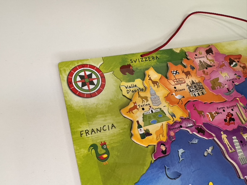 Janod Magnetiline Itaalia kaart - Image 3