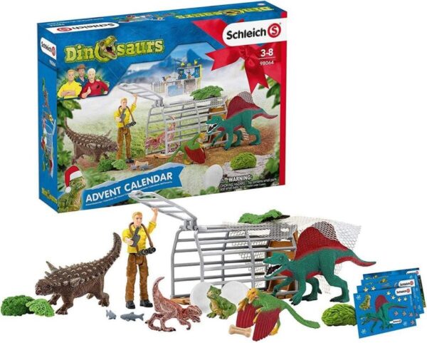 Schleich Dinosauruste advendikalender