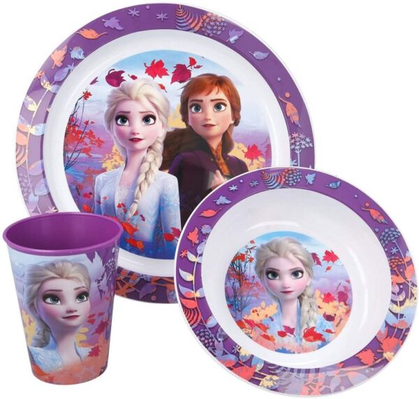 Frozen 2 Mikrolainekindel sööginõude komplekt