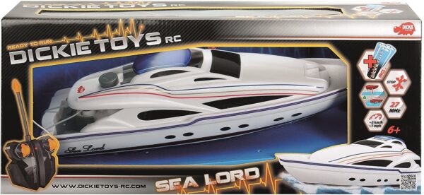 Dickie Toys RC Sea Lord Puldiga juhitav kaater 34 cm