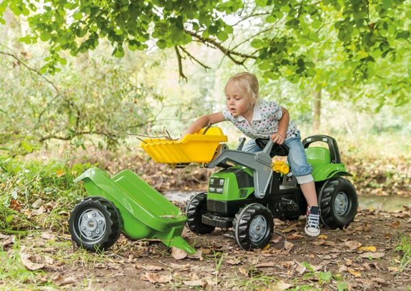 Rolly Toys Pealeistutav Traktor haagisega