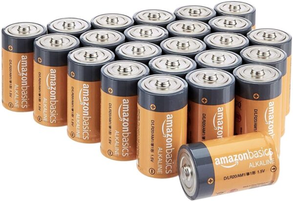 AmazonBasics C-tüüpi 1,5 V leelispatareid 24tk