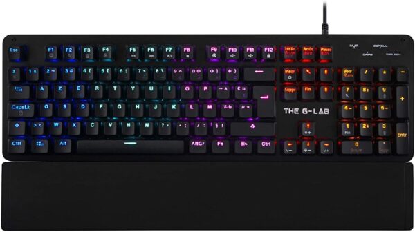 G-Lab Keyz Carbon-E RGB mehaaniline mänguri klaviatuur