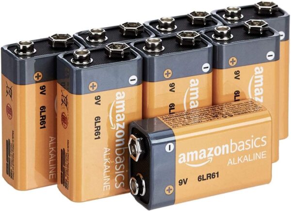 AmazonBasics 9-voldised universaalsed leelispatareid