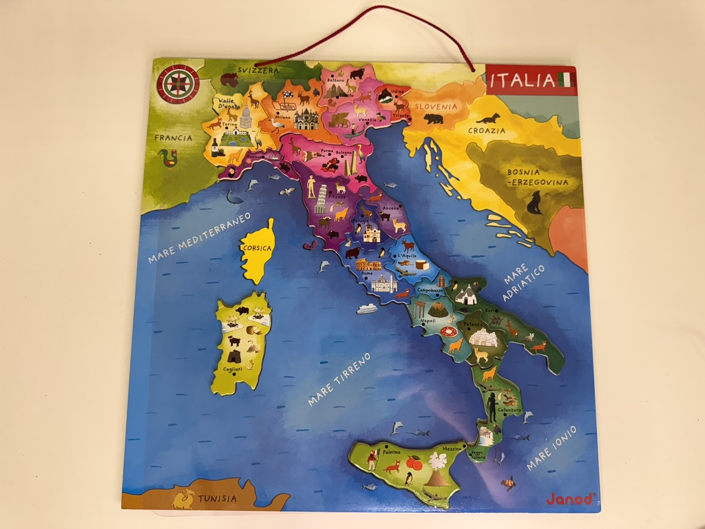 Janod Magnetiline Itaalia kaart - Image 2