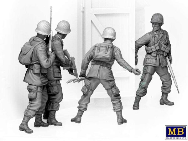 Master Box Ltd 3574 Euroopa 1944-1945a Sõdurid - Image 2