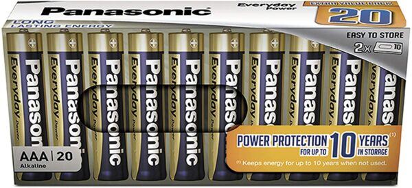 Panasonic AAA patareid 20tk