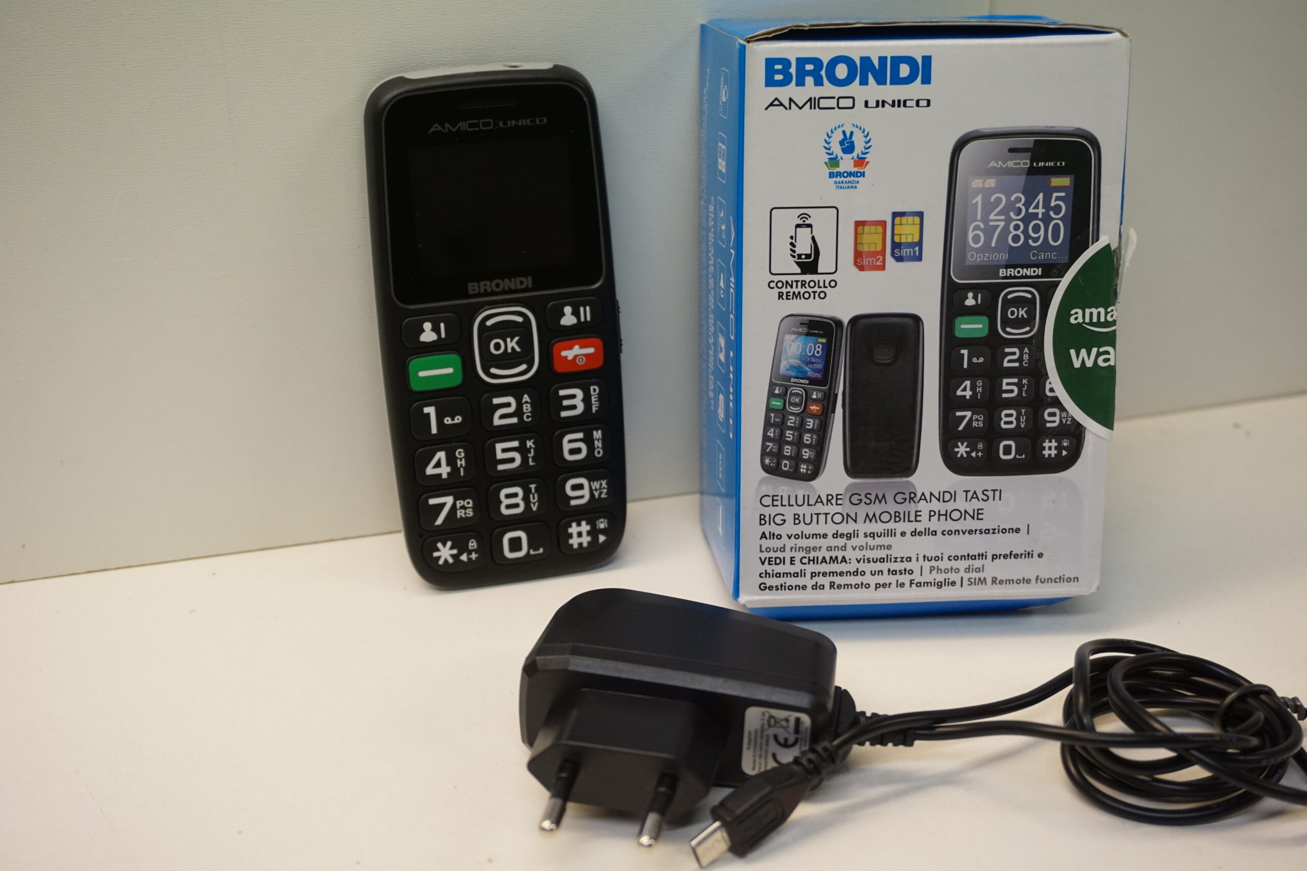 Brondi Amico Unico suurenupuline mobiiltelefon - Custom Market
