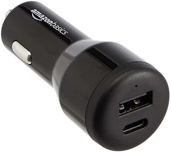 Amazon Basics USB-C autolaadija