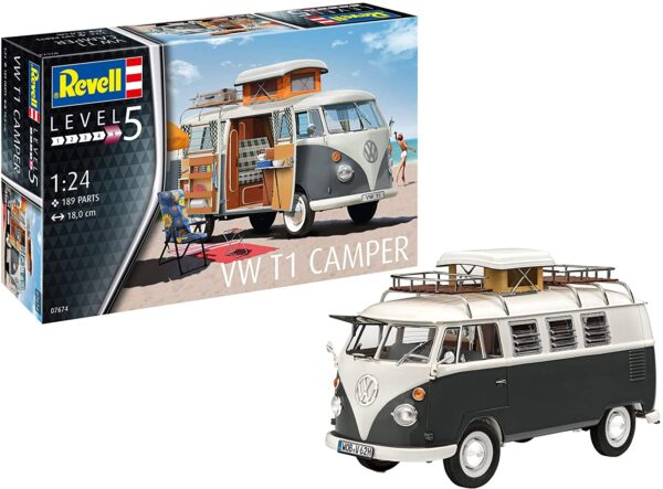 Revell 7674 Volkswagen VW T1 autoelamu 1:24