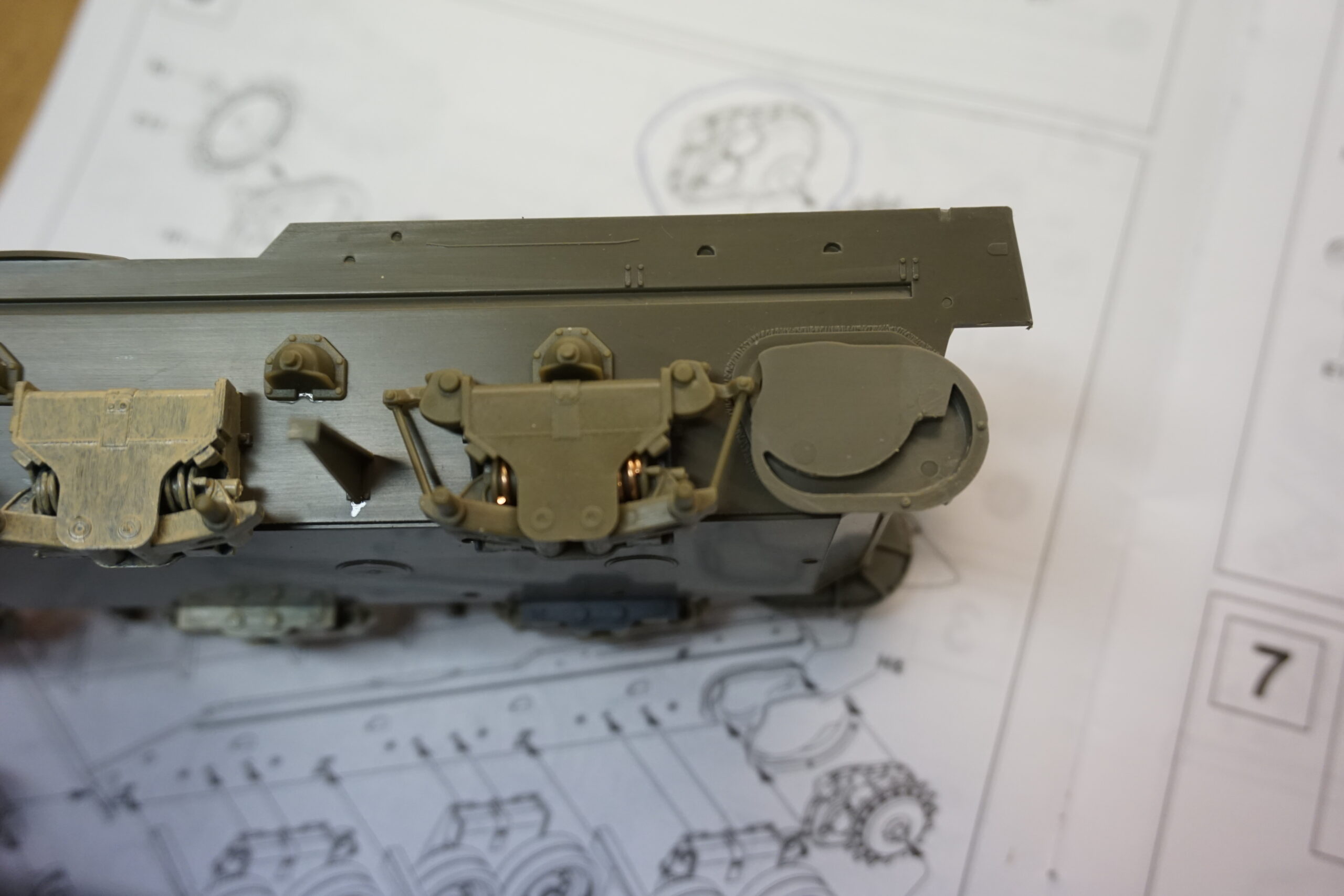 AFV Club 35159 IDF Shot Centurion Mark 5 & 5/1 1967 early type - Image 3
