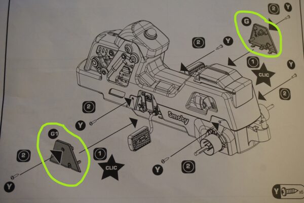 Smoby pealeistutav traktor haagisega  - Image 3