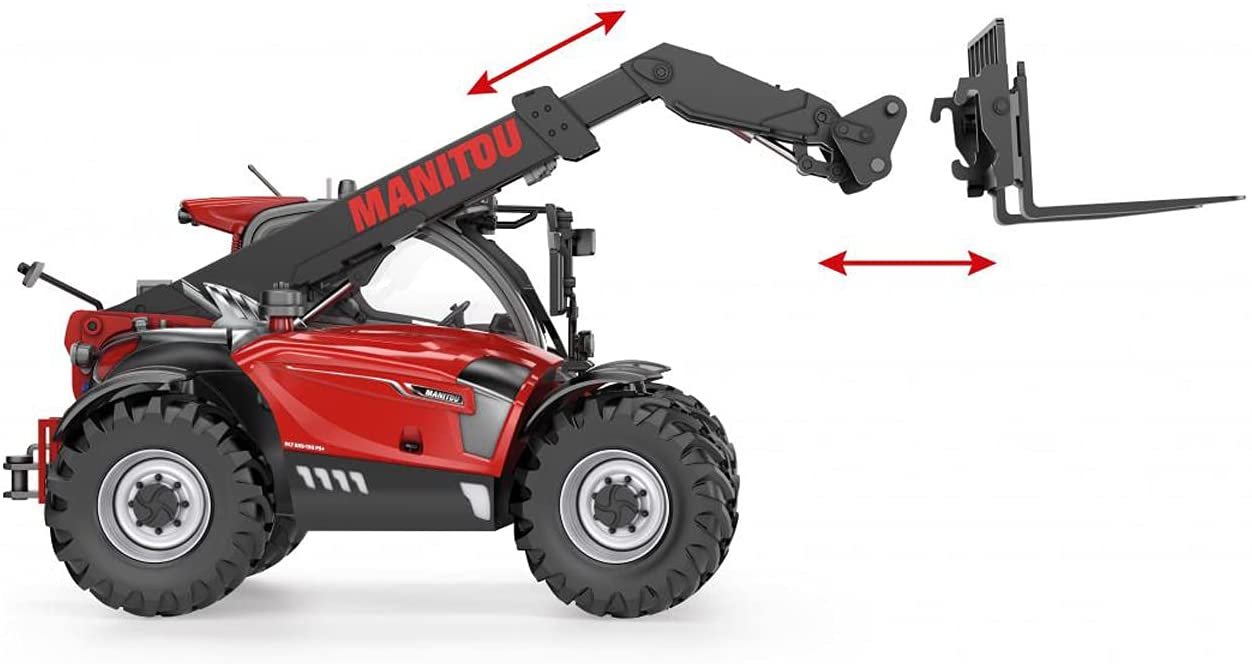 WIKING Manitou teleskooplaadur MLT 635, mudelsõiduk, 1:32 - Image 3