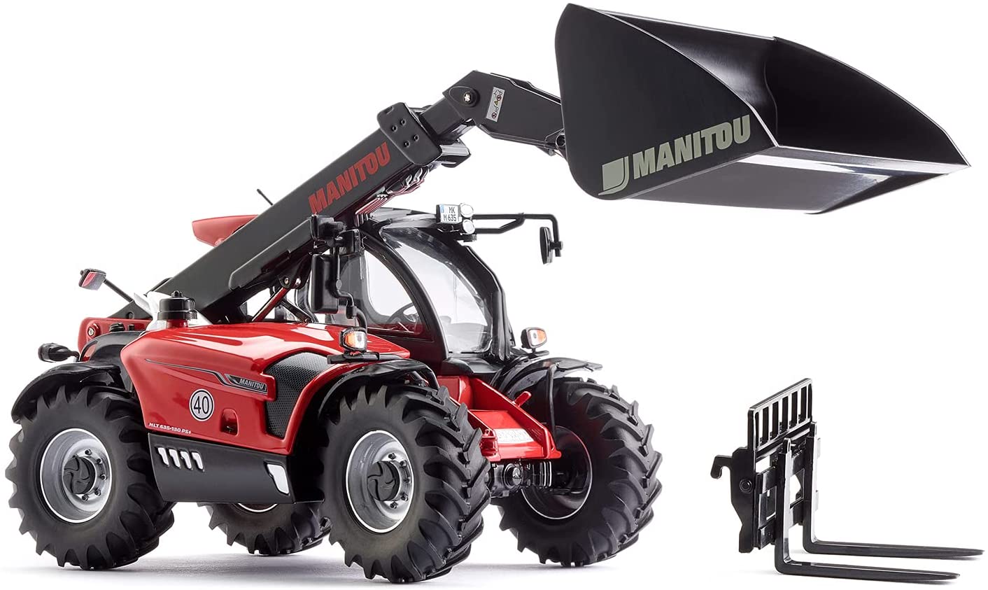 WIKING Manitou teleskooplaadur MLT 635, mudelsõiduk, 1:32