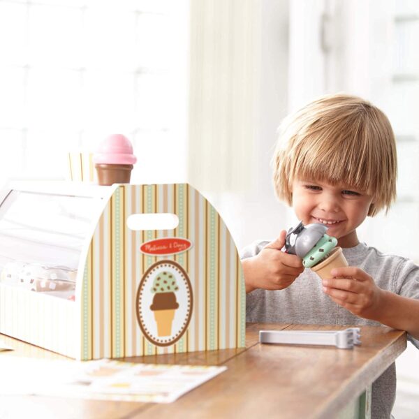Melissa & Doug Puidust jäätisekohvik - Image 3