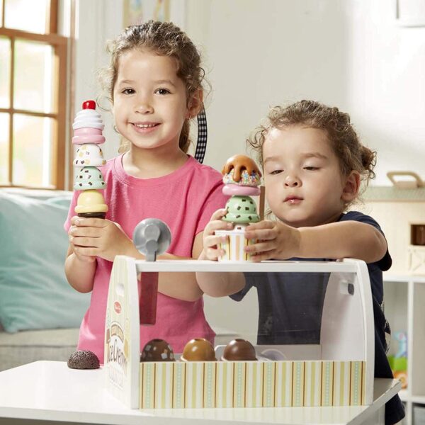 Melissa & Doug Puidust jäätisekohvik - Image 5