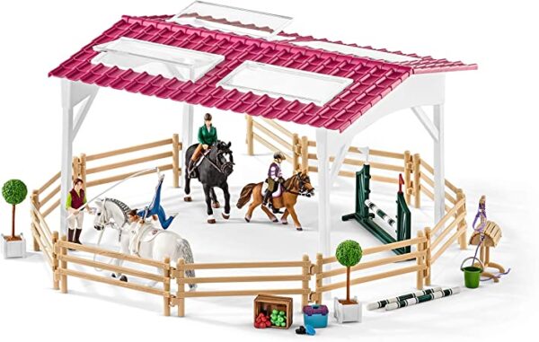 Schleich 42389 ratsutamiskool ratsanike ja hobustega - Image 5