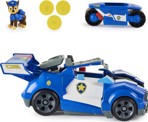 PAW Käpapatrulli Chase politseiauto ja mootorratas - Image 4