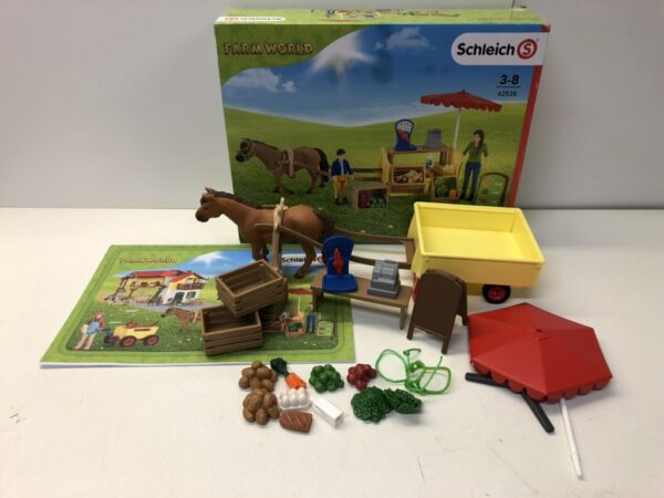 Schleich 42528 Farm World mobiilne talulett - Image 3