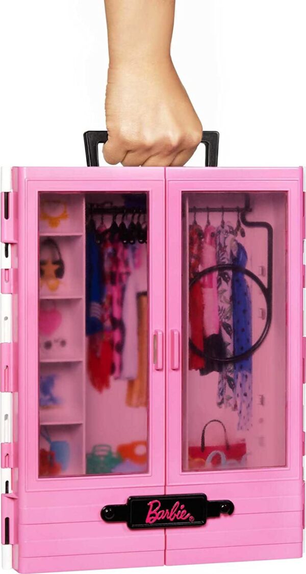 Barbie kaasaskantav riidekapp - Image 4