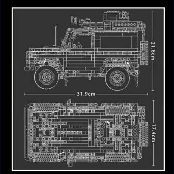 Technik 2126 Land Rover Defender maastur - Image 2