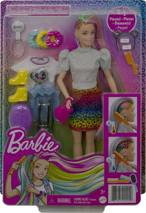 BARBIE Vikerkaarejuustega gepardi nukk - Image 2
