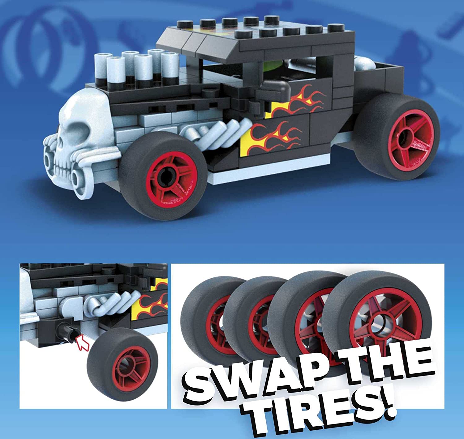 Hot Wheels Mega Construx Bone Shaker Monster Truck - Image 2