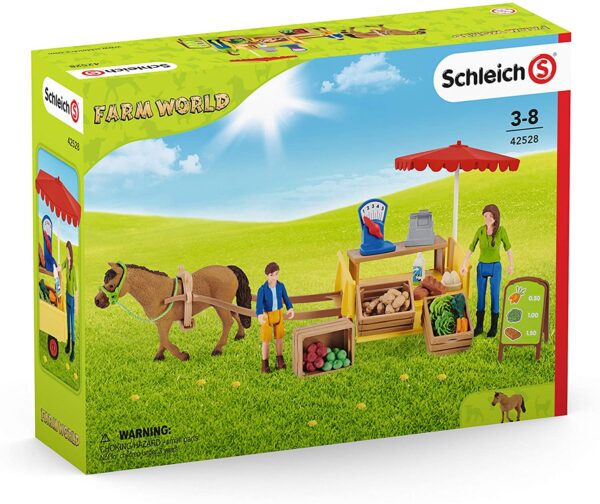 Schleich 42528 Farm World mobiilne talulett - Image 2