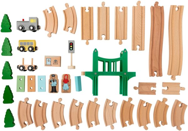 Wowow Toys puidust rongikomplekt - Image 3