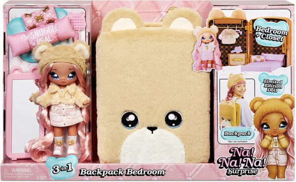 Na! NA! Na! Üllatus seljakott Backpack Bedroom Sarah Snuggle Series - 3-in-1 Surprise - Limited Edition