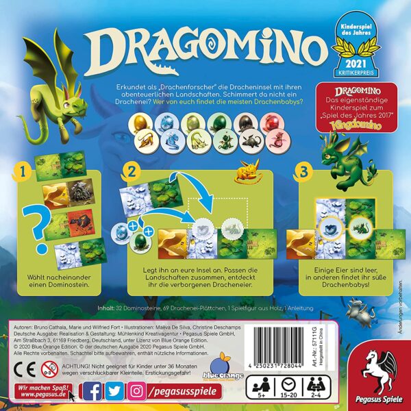 Pegasus Spiele Dragomino(saksa k) - Image 4