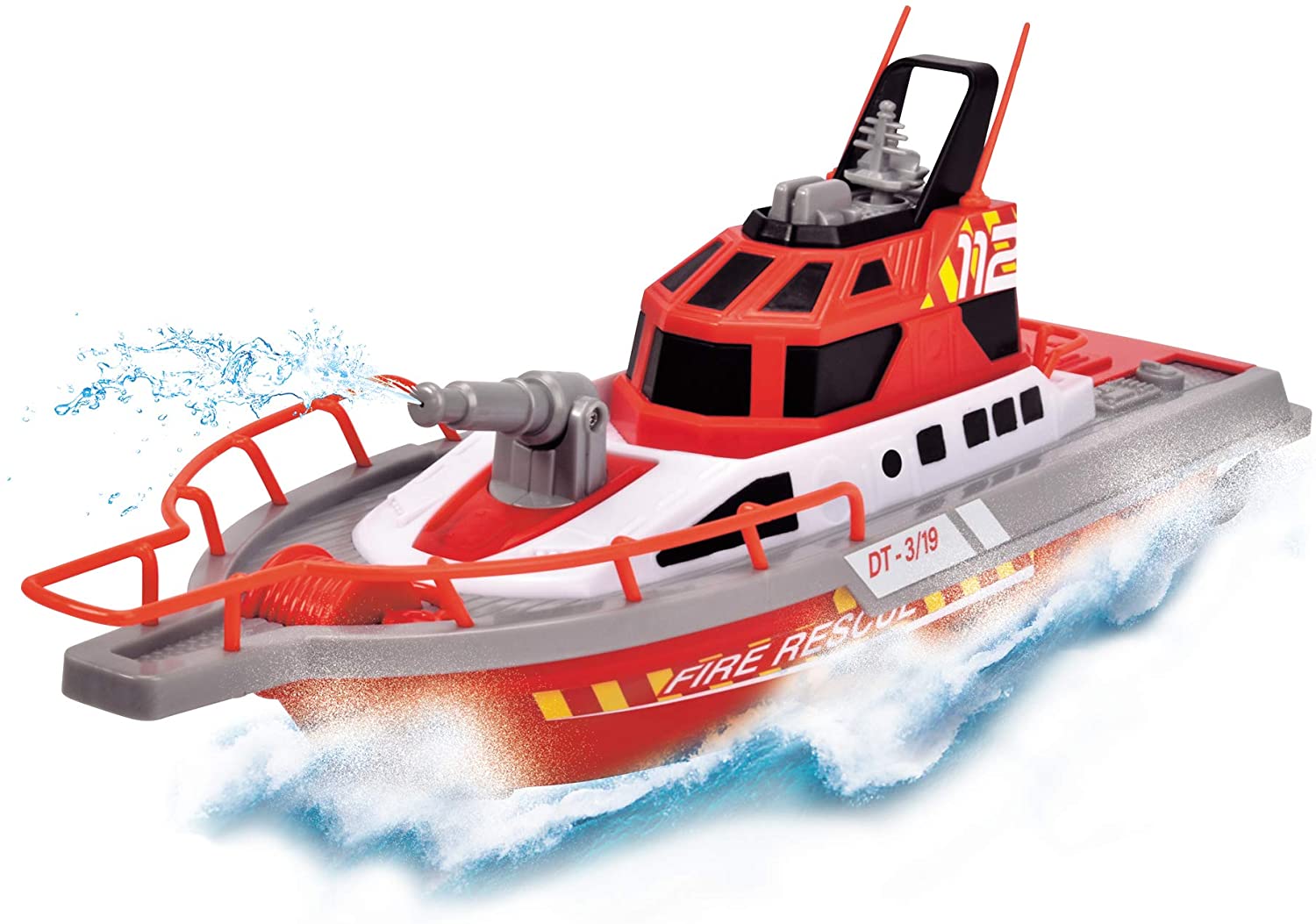Dickie Toys puldiga tuletõrjebrigaadi paat - Image 4