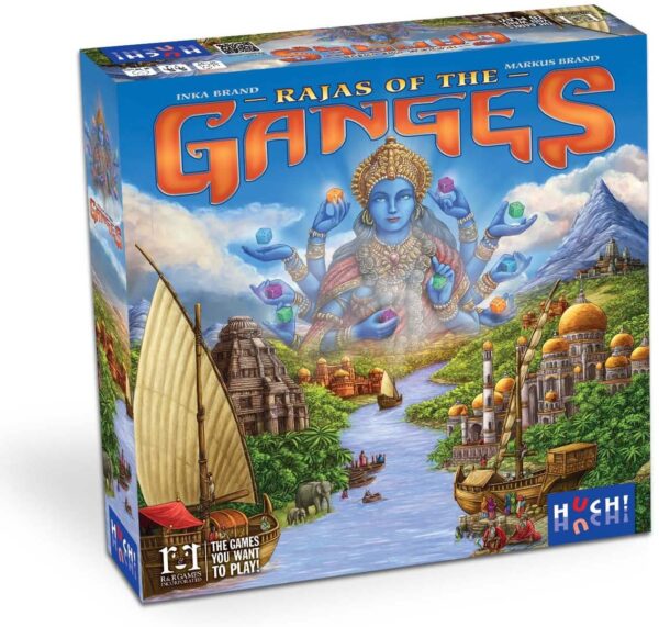 R & R Games Rajas of The Ganges lauamäng(inglise k)
