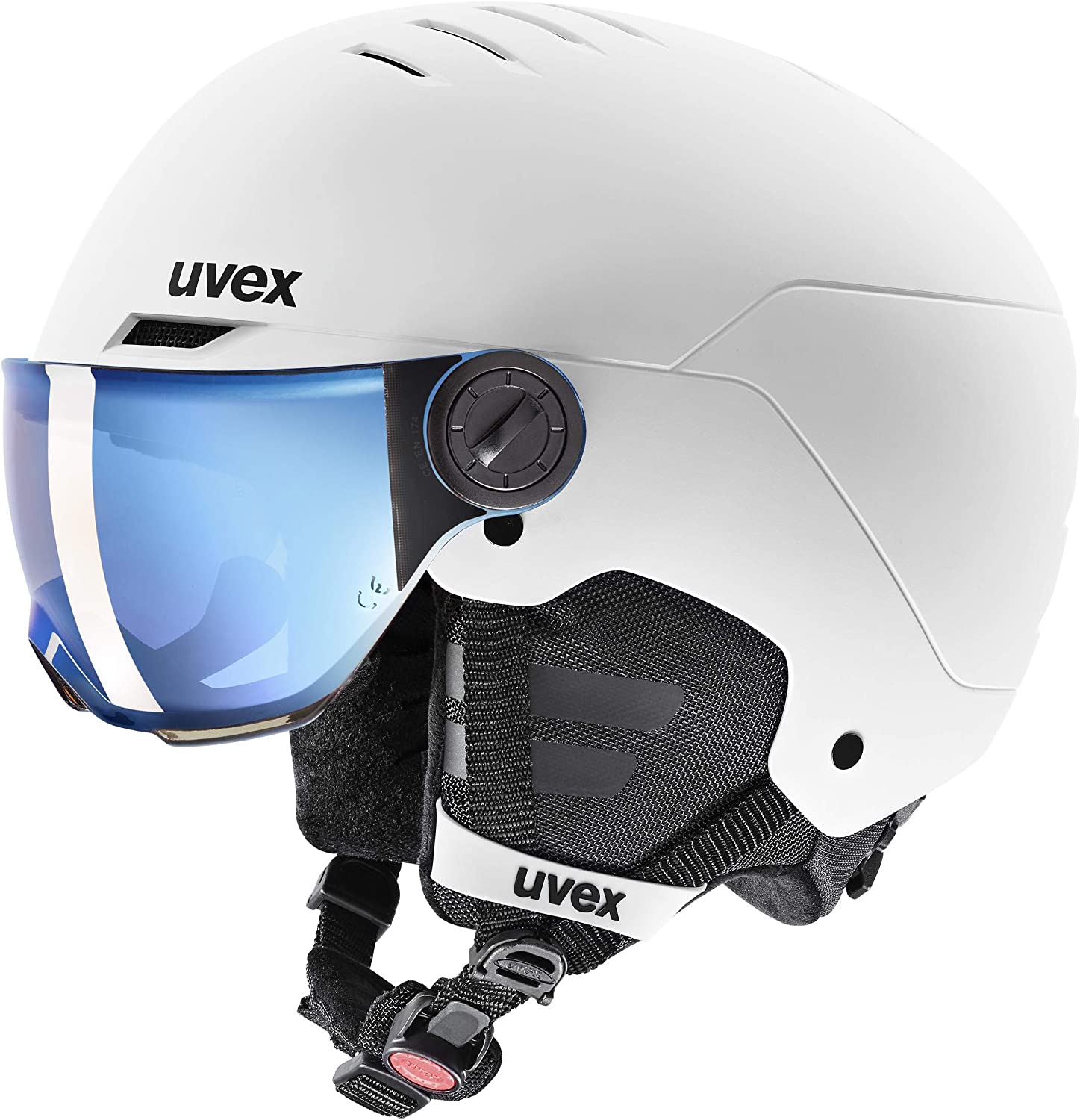 uvex rocket jr visor suusakiiver 54-58cm
