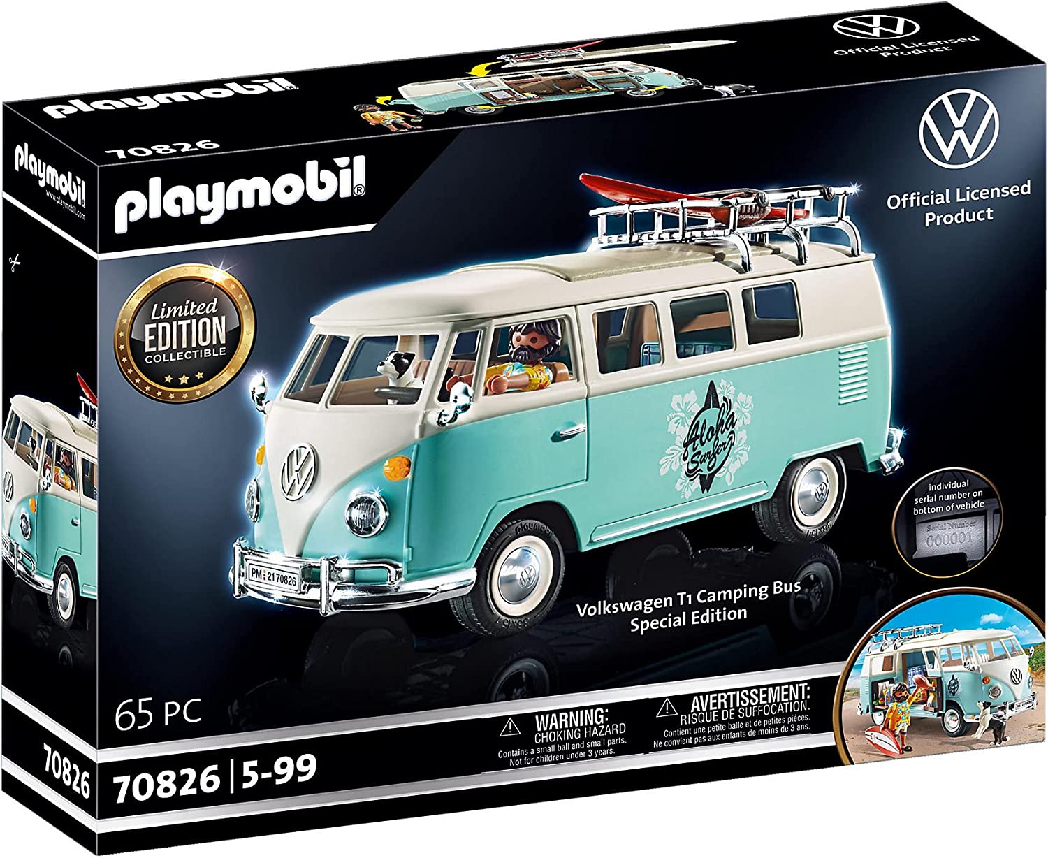 Playmobil 70826 Volkswagen T1 Matkabuss - eriväljaanne