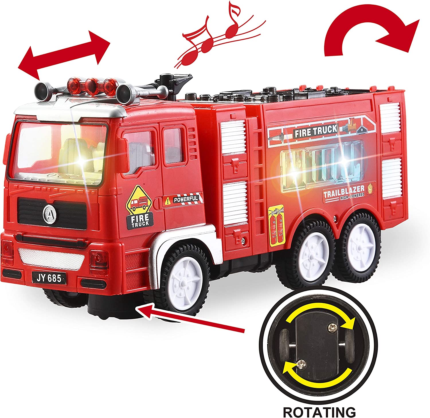 JOYIN tuletõrjeauto ja helikopter - Image 5