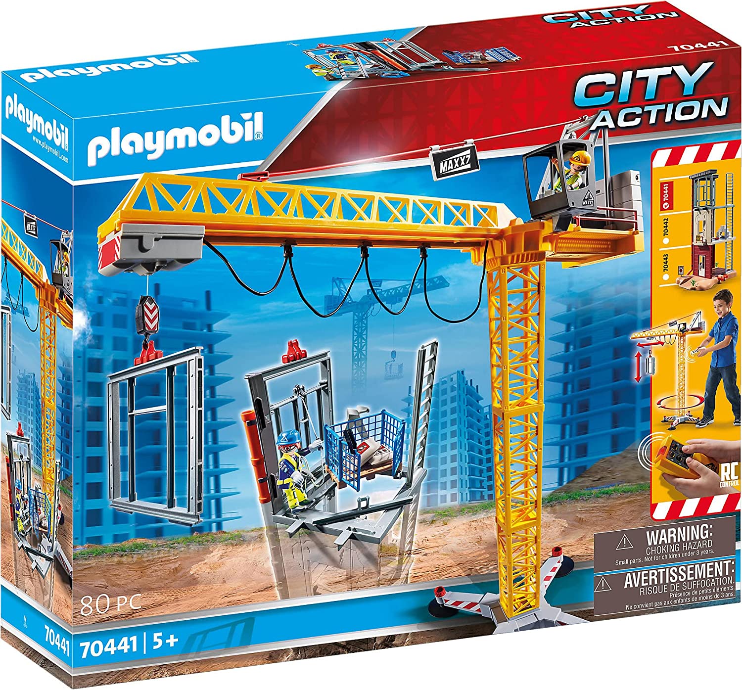 Playmobil 70441 RC kraana koos ehitusosaga