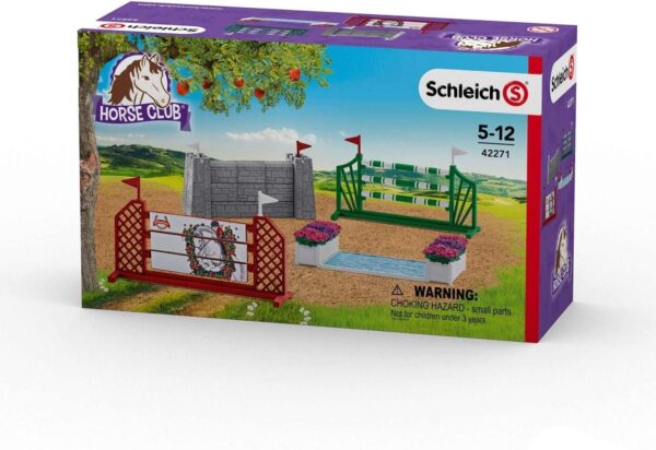 Schleich 42271 mängufiguur Horse Club Tõkked