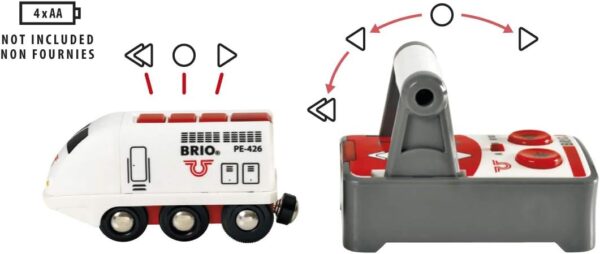 BRIO WORLD RC Travel Train, 33510 - Image 4