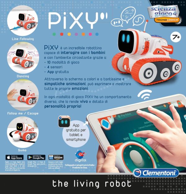 Clementoni – Pixy The Living Robot - Image 4