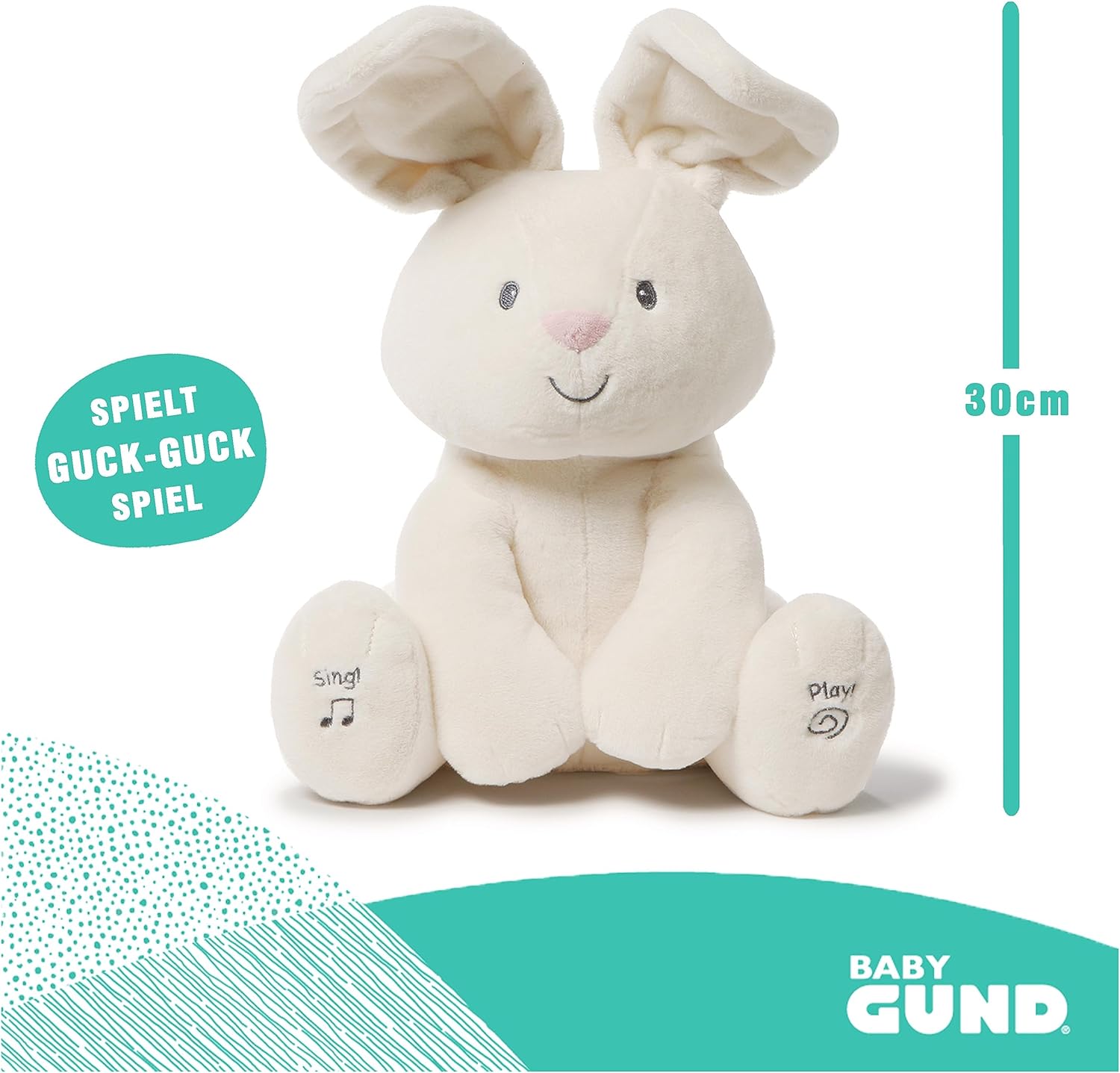 Gund Flappy interaktiivne jänes(saksa) - Image 4