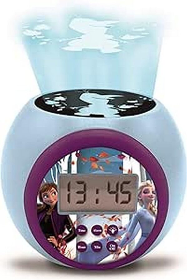LEXIBOOK Disney Frozen 2 Anna Elsa projektorkell