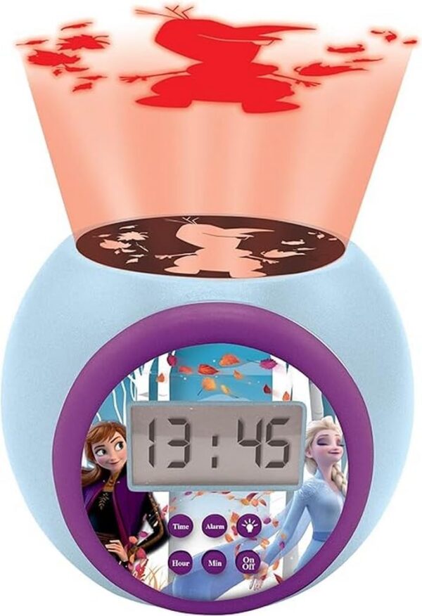LEXIBOOK Disney Frozen 2 Anna Elsa projektorkell - Image 3