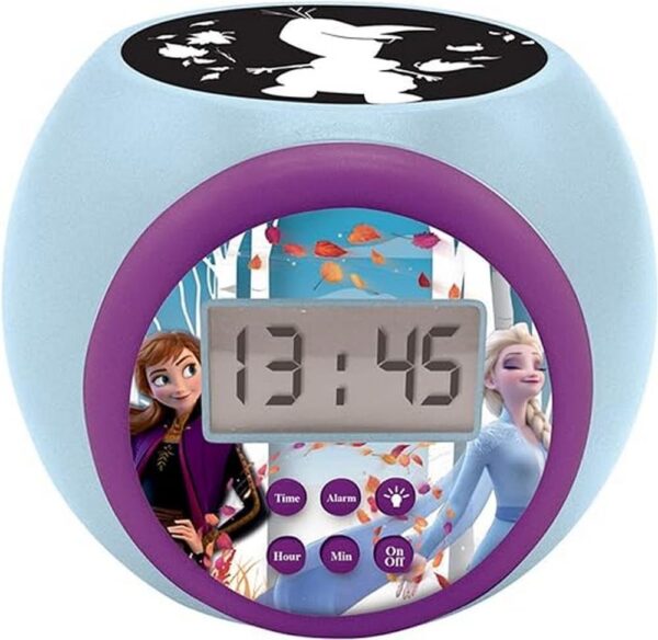 LEXIBOOK Disney Frozen 2 Anna Elsa projektorkell - Image 4